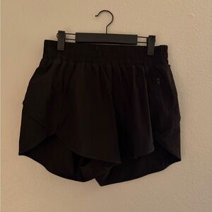Women's Black Athletic Shorts